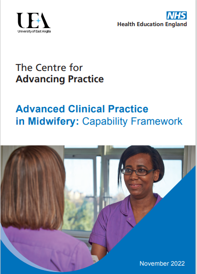 Advance Clinical Practice in Midwifery Capabilities Framework
