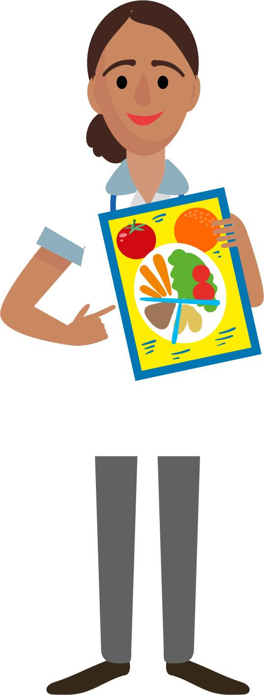 Drawing of an AHP Support Worker