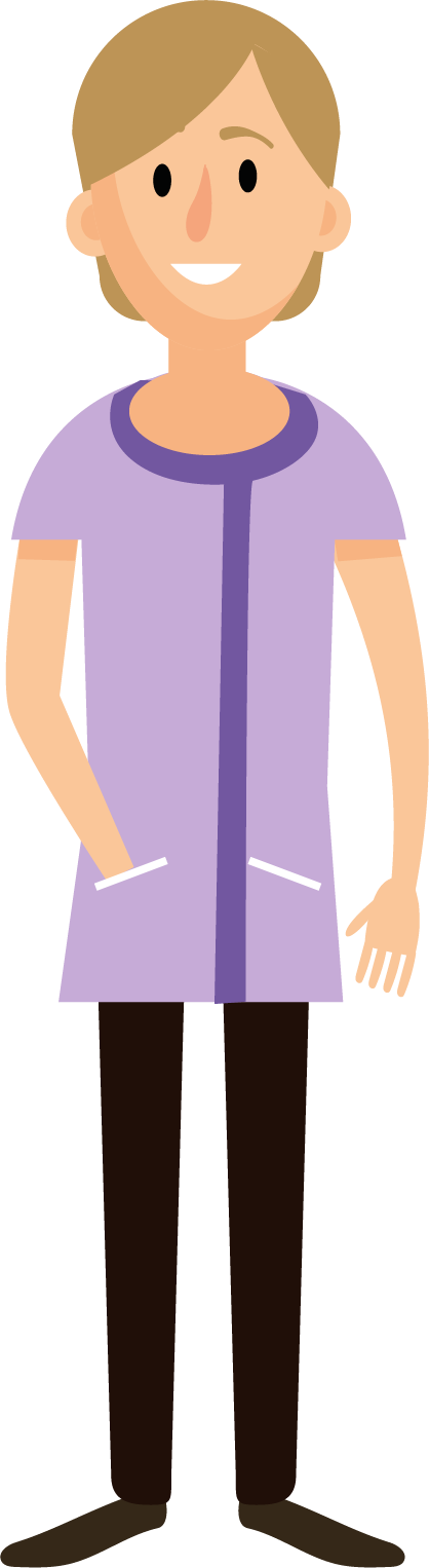 Drawing of an AHP Support Worker