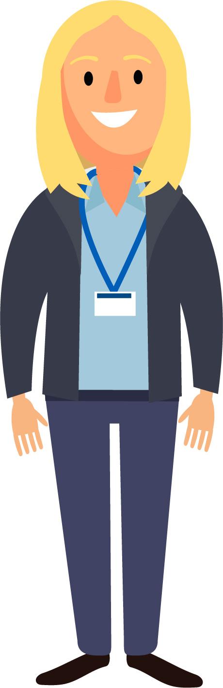Drawing of an AHP Support Worker