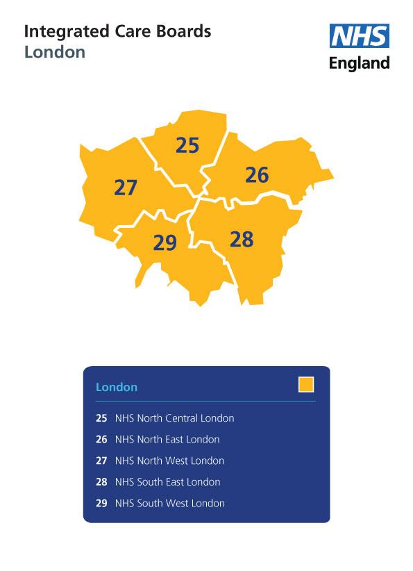 London region map
