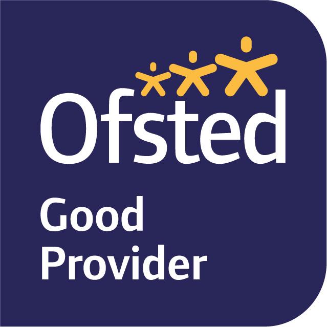 Ofsted logo with Good provider text underneath.